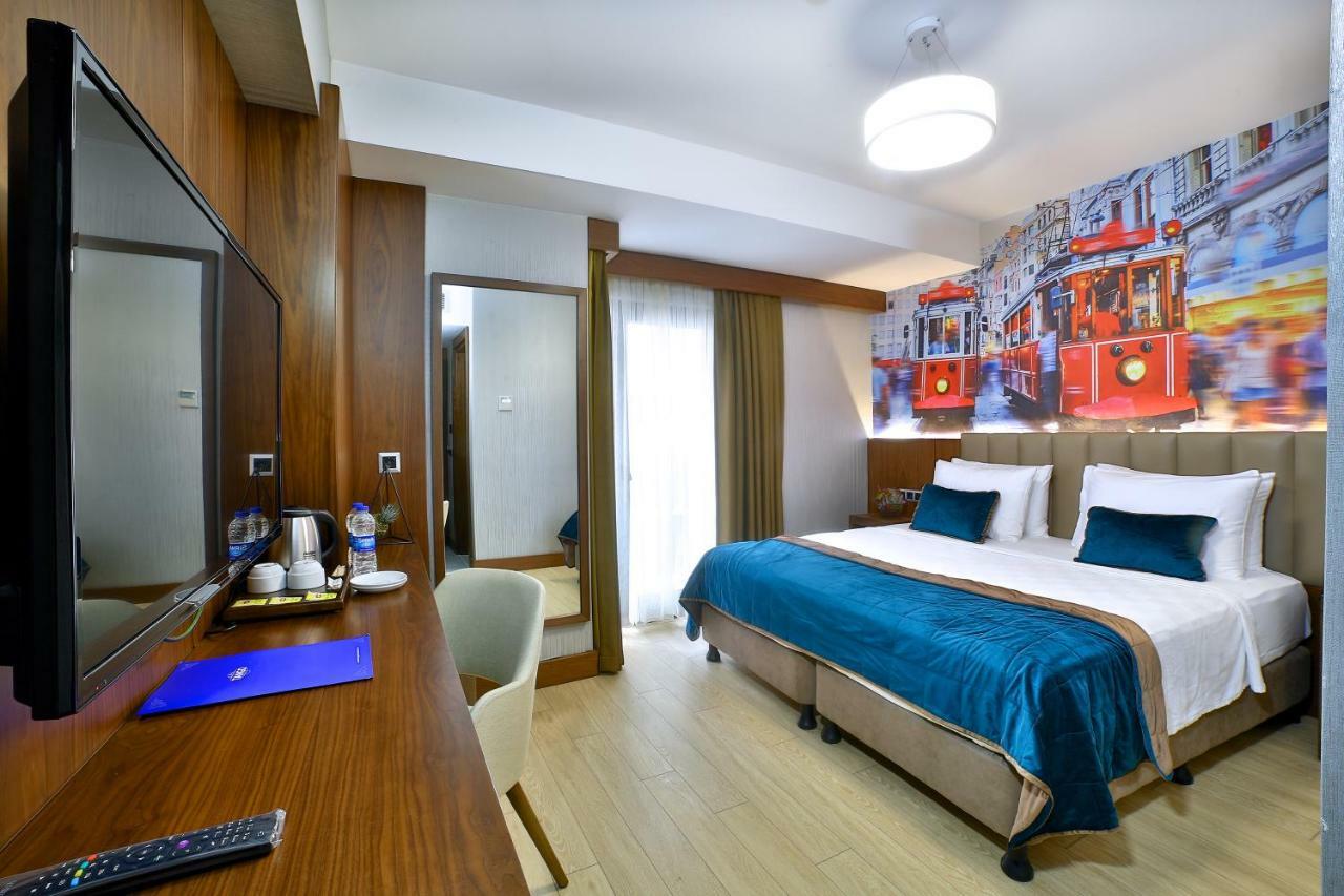 The Tango Hotel Taksim Istanbul Exteriör bild
